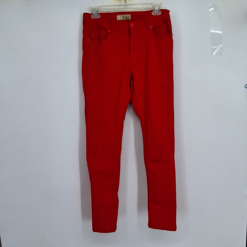 HYBRID COMPANY SZ XL Red Women's Jeans